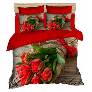 190 Red
Brown
Green Single Quilt Cover Set