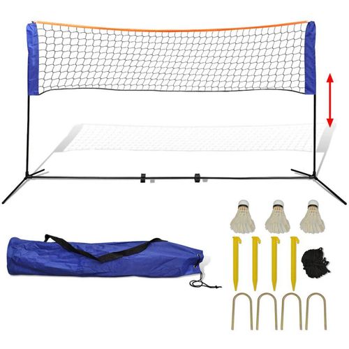 Set za Badminton s Mrežom i Lopticama 300x155 cm slika 2