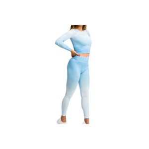 Gymhero leggins ombre leg-babyblue