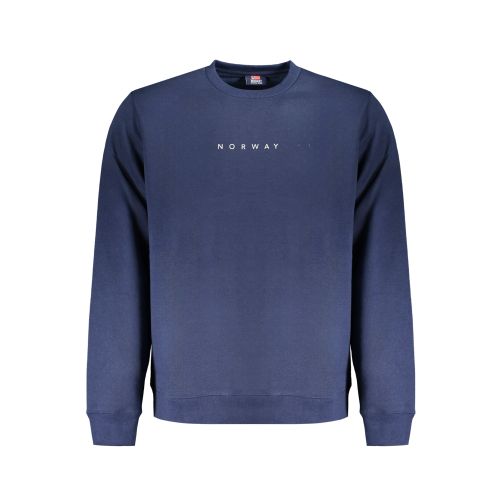 NORWAY 1963 MEN'S BLUE ZIP-UP SWEATSHIRT slika 1