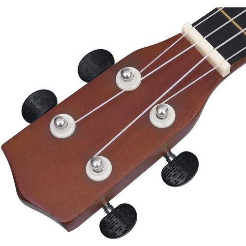 Set dječjeg ukulelea Soprano s torbom boja tamnog drva 23 " slika 25