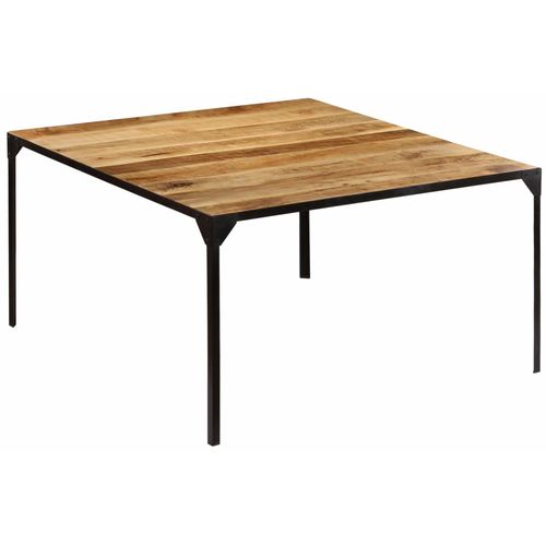 Blagovaonski stol od masivnog drva manga 140 x 140 x 76 cm slika 25