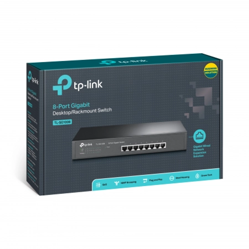 TP-Link TL-SG1008 Switch 8x10/100/1000 slika 2