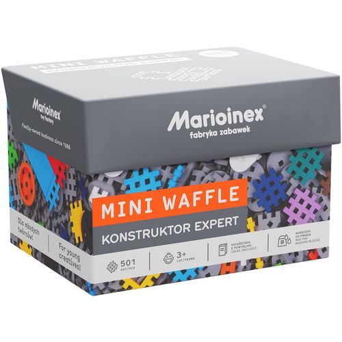 Marioinex set Waffle kockica konstruktor ekspert 501kom. slika 8