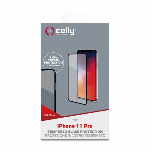 CELLY Zaštitno staklo FULLGLASS za iPhone 11 PRO slika 3