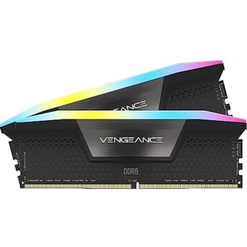 Memorija CORSAIR Vengenace RGB 64GB(2x32GB)/DDR5/6000MHz/CL30/crna slika 1