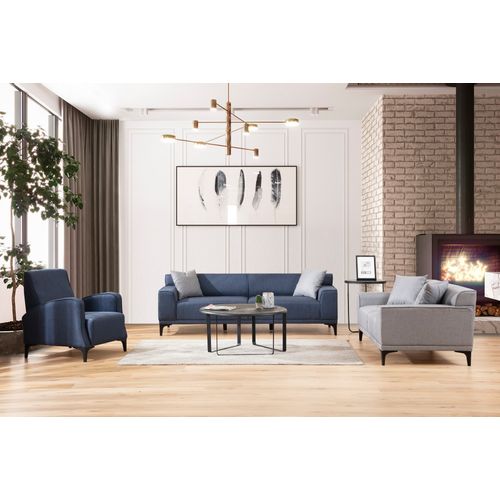 Atelier Del Sofa Dvosjed, Svijetlo siva, Petra 2 - Light Grey slika 2