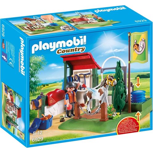 PLAYMOBIL POSTAJA ZA NJEGU KONJA 6929 slika 1