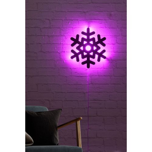 Wallity Ukrasna LED rasvjeta, Snowflake 2 - Pink slika 3