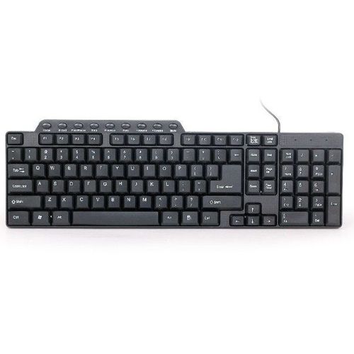 KB-UM-104 Gembird Multimedijalna tastatura US layout black USB slika 3