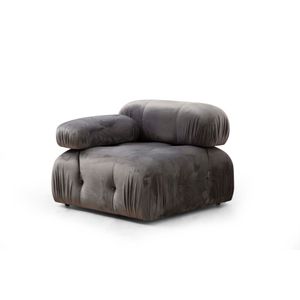 Bubble L1 - Siva Sofa za Jednu Osobu