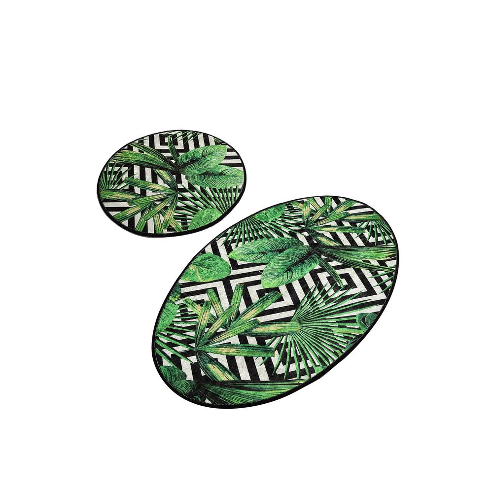 Set Kupatilskih Prostirki Tropic DJT Multicolor (2 Komada) slika 2