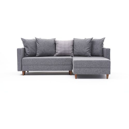 Aydam Right - Grey Grey Corner Sofa-Bed slika 5