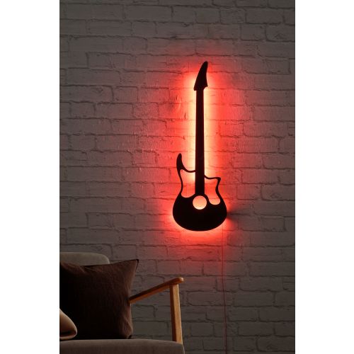 Wallity Dekorativna led rasvjeta Guitar - crvena slika 3