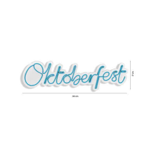 Wallity Ukrasna plastična LED rasvjeta, Oktoberfest - Blue slika 8