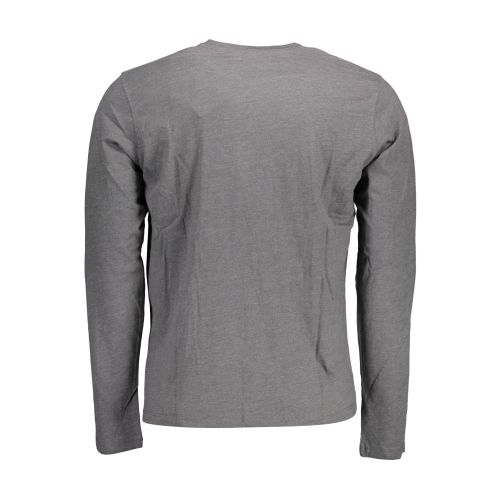 US POLO T-SHIRT LONG SLEEVE MAN GRAY slika 2