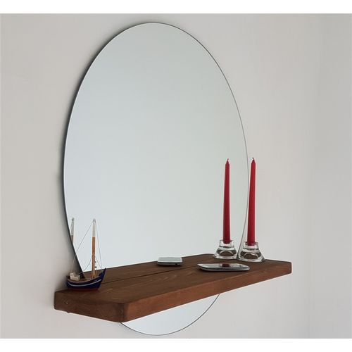 SUNSET Walnut Mirror slika 1