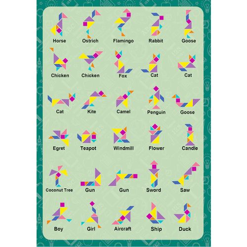 Woopie tangram: magnetske 3D kocke slika 10