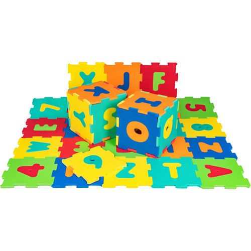 Šarena puzzle podloga slova i brojevi 20x20cm slika 5