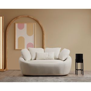 Midye - Love Seat Cream 2-Seat Sofa