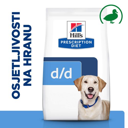 Hill's Prescription Diet d/d Food Sensitivities Hrana za Pse s Patkom i Rižom, 12 kg slika 1