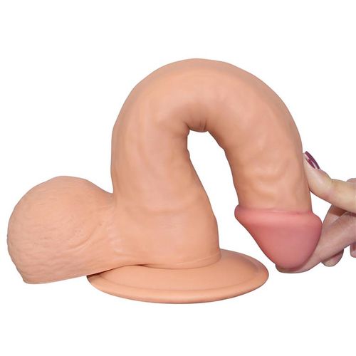 Lovetoy Ultra Soft Dude dildo 8,8" 22,3cm x 4,5cm slika 5