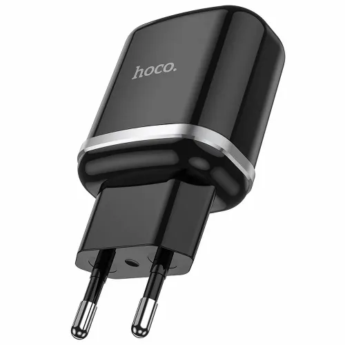 HOCO USB A QC3.0 3A 18W N3 crni zidni punjač slika 1