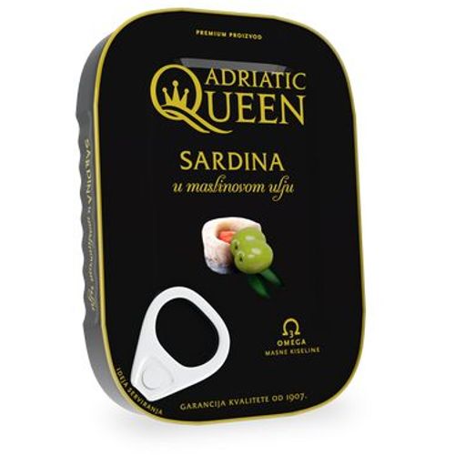 Adriatic queen sardina u maslinovom ulju 105g slika 1