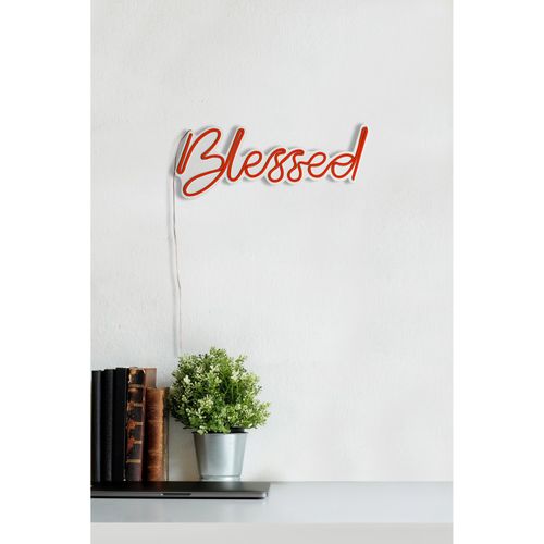 Wallity Ukrasna plastična LED rasvjeta, Blessed - Red slika 11