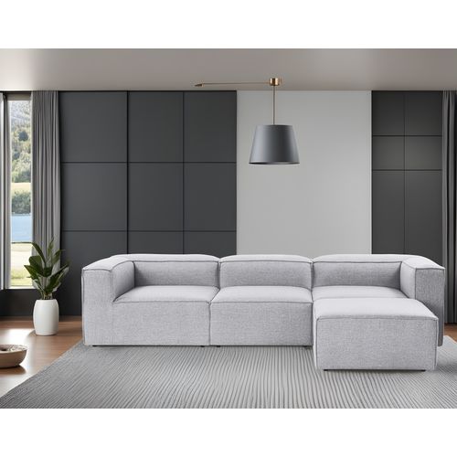 Fora - Grey Grey Corner Sofa slika 4