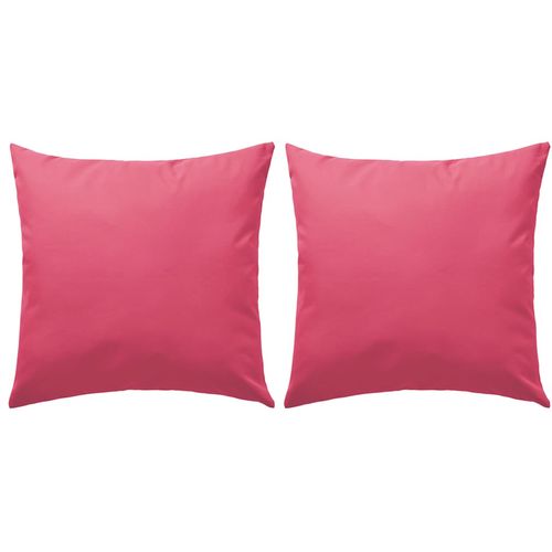 Vrtni jastuci 2 kom 60 x 60 cm ružičasti slika 6