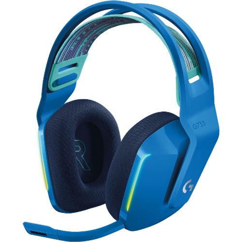  Gaming slušalice s mikrofonom Logitech G733, plava slika 1