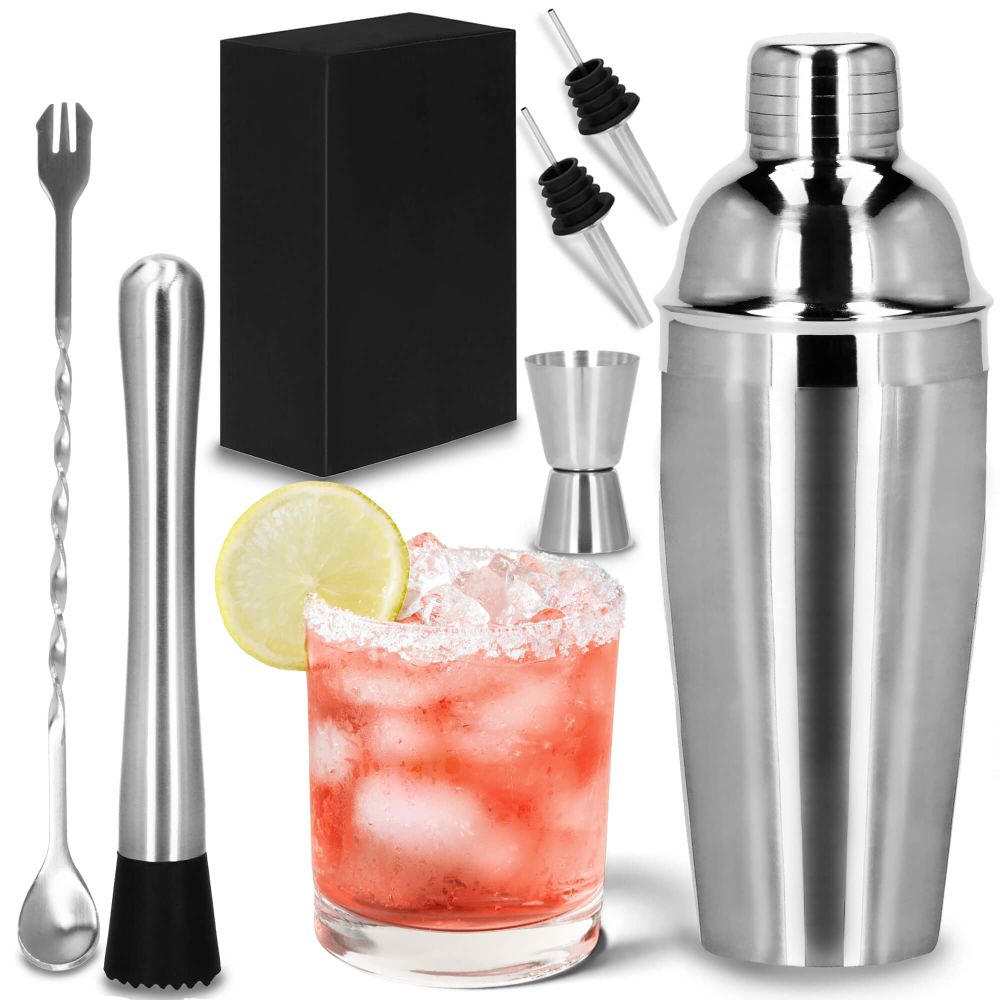 Set za pripremu pića za barmene shaker 750 ml 6 komada slika 2