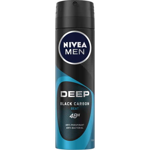 NIVEA MEN Deep Beat dezodorans u spreju, 150ml slika 1