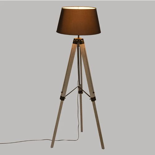 Atmosphera lampa 65x59x145cm poliester/bor/plastika/metal crna slika 8