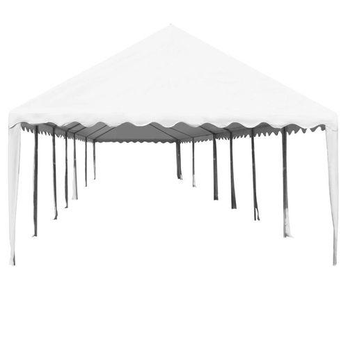 Vrtni šator od PVC-a 6 x 12 m bijeli slika 3
