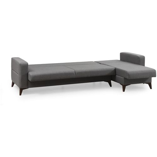 Kristal 3+Corner - Dark Grey Dark Grey Corner Sofa-Bed slika 4