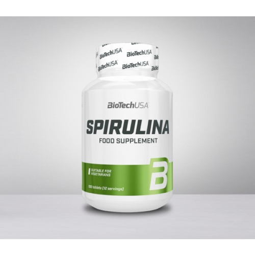 BioTech USA Spirulina 100 tbl slika 1