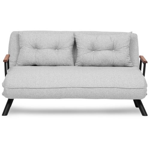 Atelier Del Sofa Dvosjed, Sando 2-Seater - Teddy Fabric - Grey slika 9