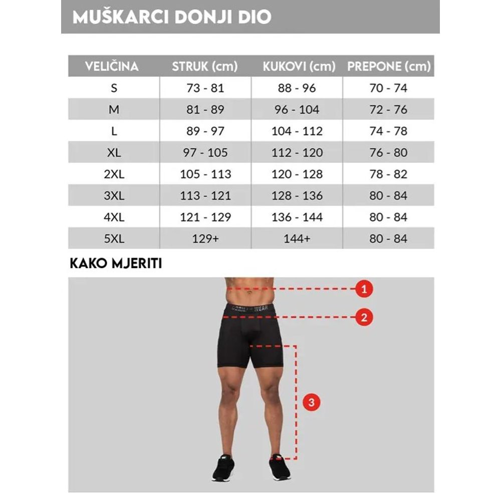 Gorilla Wear COLORADO Trenerka donji dio, Siva slika 8