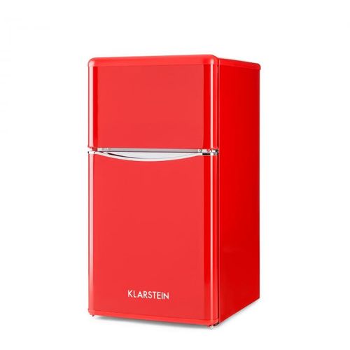 Klarstein Monroe Red kombinirani hladnjak, Crvena slika 8