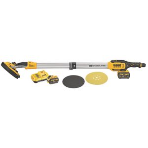 DEWALT Akumulatorska brusilica za suhozid 18V XR, 2×6,0 Ah
