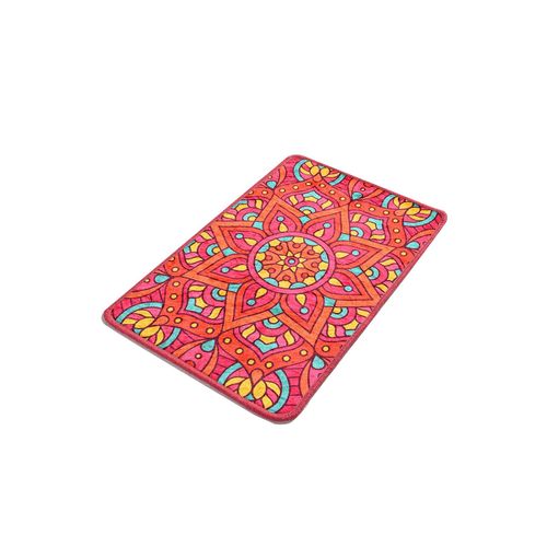 Colourful Cotton Tepih kupaonski, Mandal - Multicolor (40 x 60) slika 2