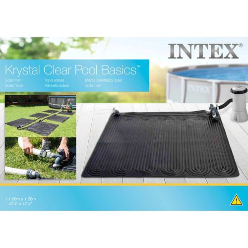 Intex solarni kolektor PVC 1,2x1,2 m Crni 28685 slika 11