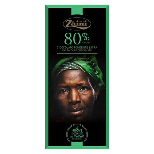 Zaini Čokolada Afrikanke 80% 75g slika 1