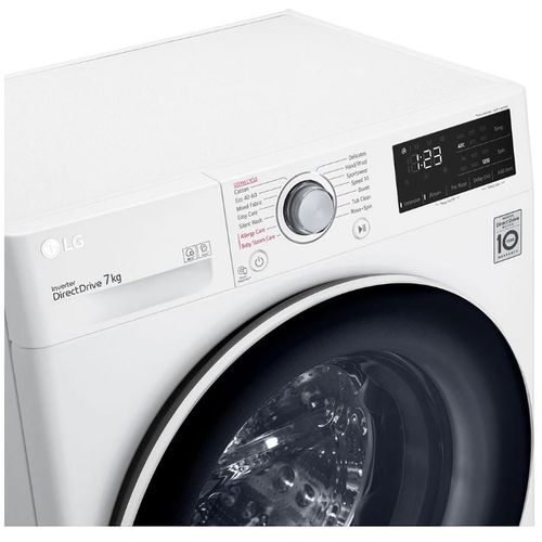 LG F2WV3S7S0E Mašina za pranje veša sa parom, 7 kg, max. 1200 obrtaja/min., AI DD™ tehnologija, Slim dubina 47.5 cm slika 3