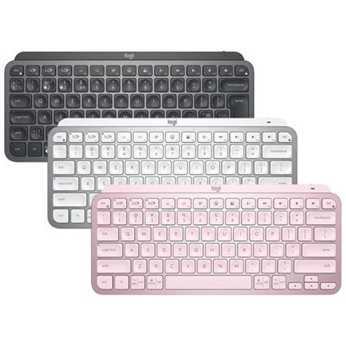 Logitech MX Keys Mini Wireless Illuminated Keyboard - Rose - US slika 3