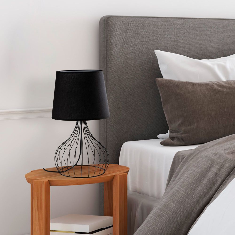 Telıs - Crna Stolna Lampa 5391 slika 1