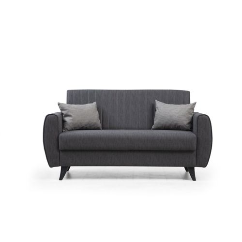 Atelier Del Sofa Alkon - Tamnosiva dvosed-sofa na razvlačenje slika 4