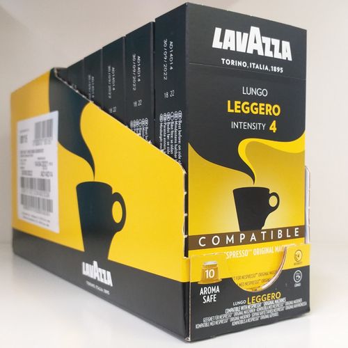 Lavazza nespresso kompatibilne kapsule 100 kom(10x10) XXL, Leggero, 100% Arabica slika 1